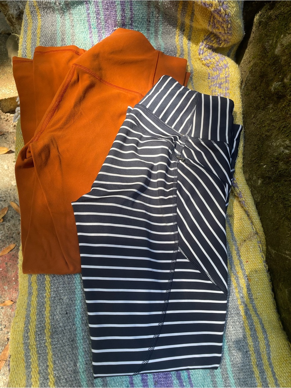 Athleta 2-pack Leggings Size S & M